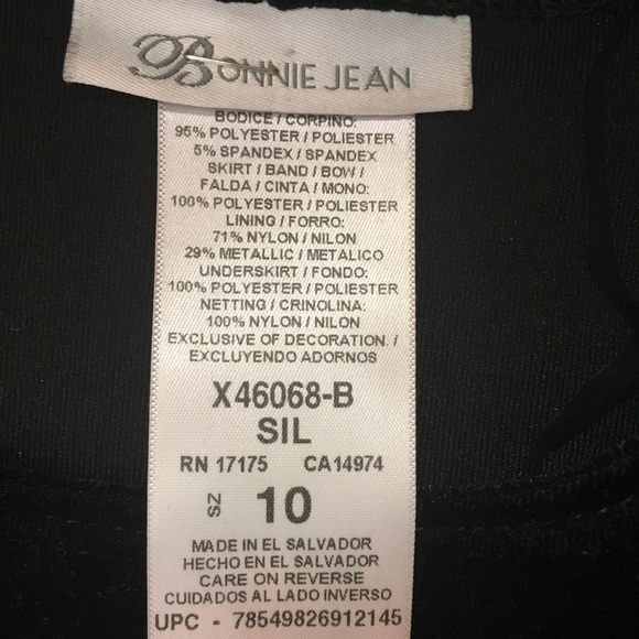 Girls Winter Party Dress - Picture 3 of 3